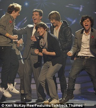  1 Direction Celebrating On Getting Through To Week 7 (Well Proud) :) x