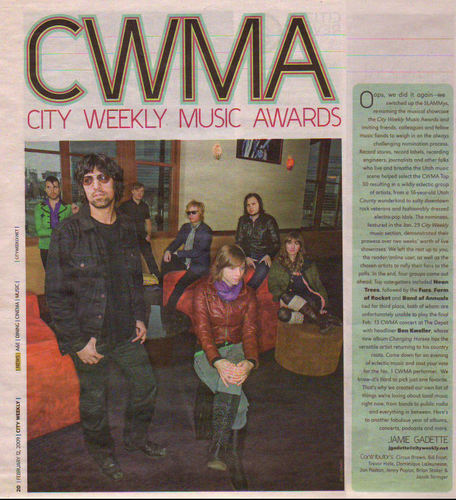  City Weekly Mosic Awards