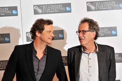  Colin Firth at The King's Speech Photocall at 54th BFI Luân Đôn Film Festival
