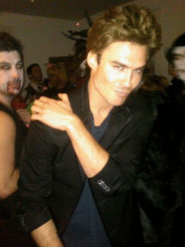  Damon as Stefan For Хэллоуин
