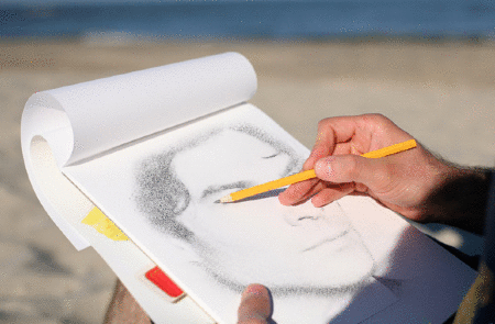  Damon drawing