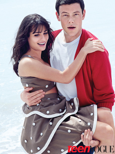 Lea Michele and Cory Monteith's Teen Vogue Cover Shoot 