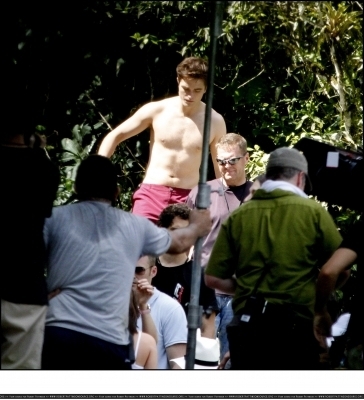  plus from the set of "Breaking Dawn" in Paraty