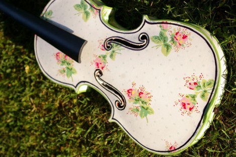 Painted cello
