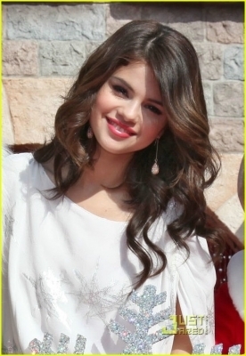  Selena @ 2010 Disney Parks krisimasi siku