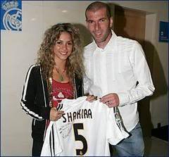 Shakira & Zinédine Zidane 
