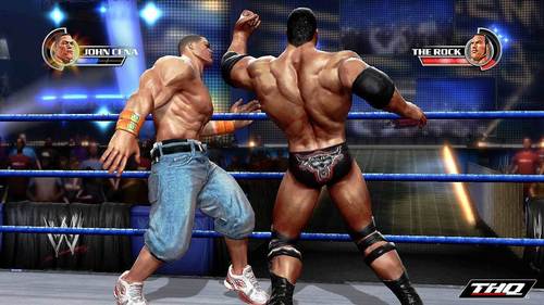  The Rock vs John Cena