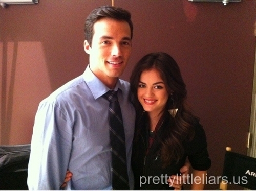  BTS of 1x15 If At First anda Don't Suceed, Lie, Lie Again