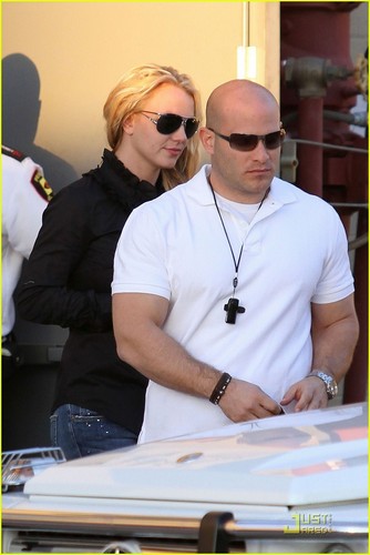  Britney Spears: BCBG with Bodyguard & Brett