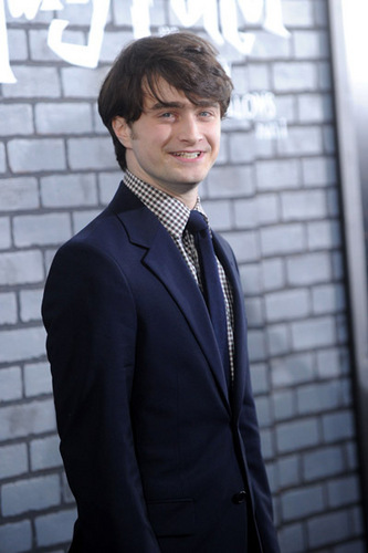 Daniel Radcliffe at the Harry Potter and the Deathly Hallows NYC Premiere- November 15, 2010