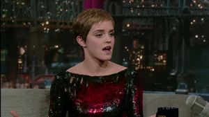  Emma at David Letterman mostrar