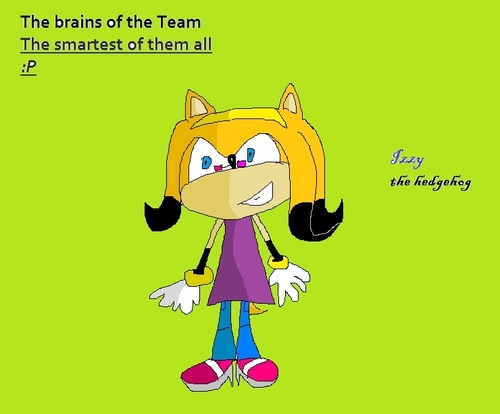  Izzy the Hedgehog