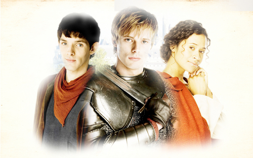  Merlin, Gwen and Arthur
