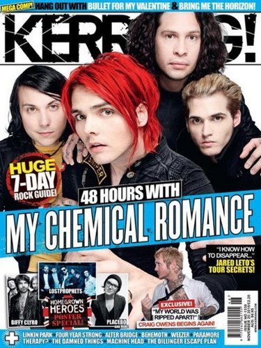 My Chemical Romance on Kerrang! Magazine
