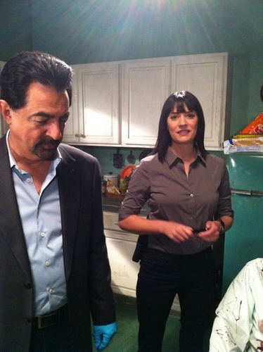  Paget on the CM set (with Joe)