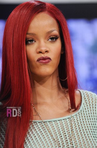 Rihanna  on BET’s "106 & Park" 11/16/10