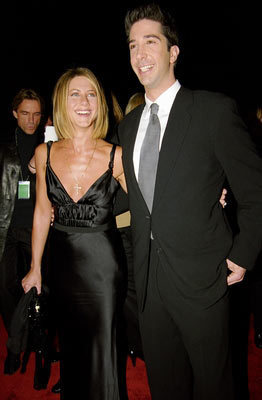 jennifer & david at the people's choice awards in 2001
