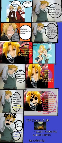  A stupid comic of Edward and Alphonse