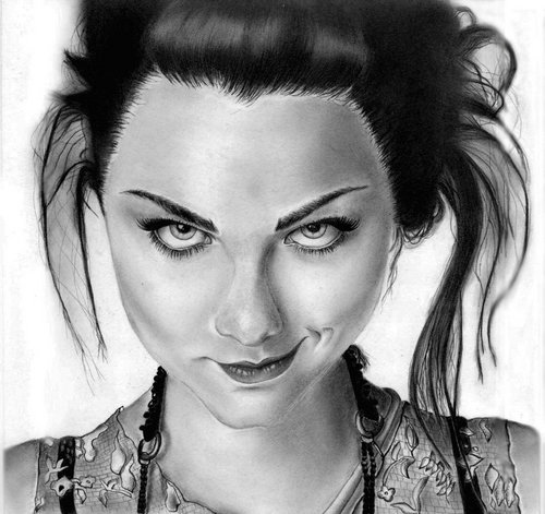  Amy Lee Drawing