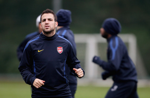  Arsenal training session