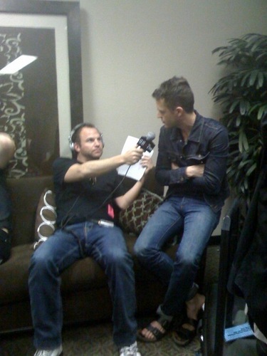 Brandon being interviewed