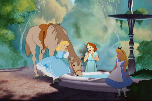  Cinderella, Alice, and Wendy