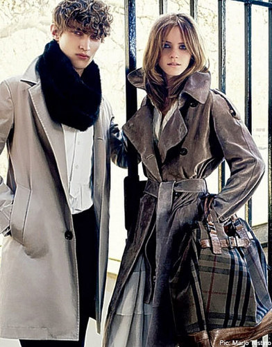  Emma Watson - burberry, बरबरी shoot #1: Autumn/Winter 2009