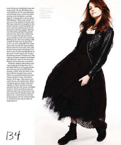 Emma in Nylon Magazine - October 2010