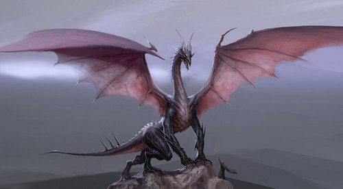  High dragon Concept Art