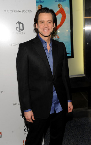  Jim Carrey @ the Cinema Society And DeLeon tequila Host a Screening of 'I l’amour toi Phillip Morris'