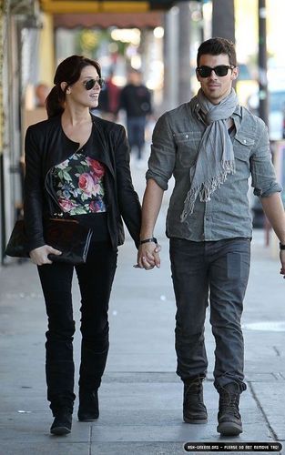 Joe Jonas and Ashley Greene in LA