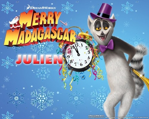 King Julien Merry Madagascar