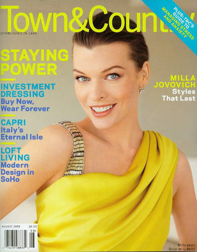  Milla in Town & Country - August 2009