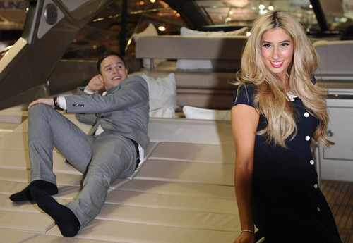  Olly Murs And Stacey Soloman Officially Open The Tullett Prebon London boar, au ngombe