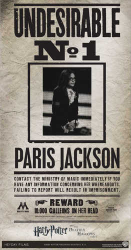  Paris Jackson poster
