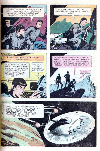  estrella Trek oro Key Comic #01: The Planet of No Return