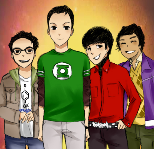  The Big Bang Theory sa pamamagitan ng MachoMachi at DeviantART