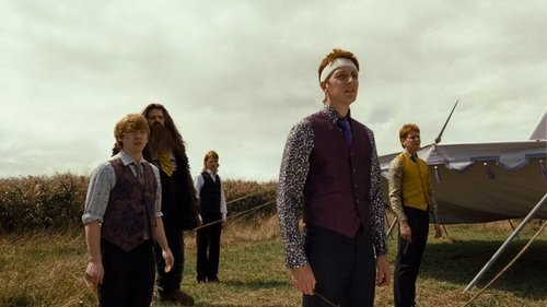 Weasley men and Hagrid