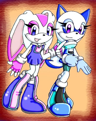 daimond the rabbit and opal the raccoon