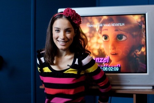  Actress dubbing Rapunzel in Russian