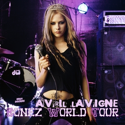 Avril Lavigne - Bonez World Tour [My FanMade Album Cover]