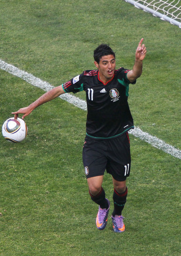  C. Vela playing for Mexico