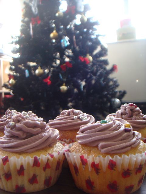  বড়দিন cupcakes:)