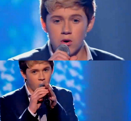  Cutie Niall Singing His دل Out :) x