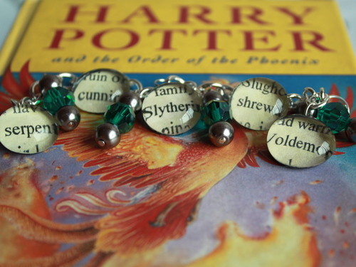  Harry Potter Text Charm Bracelets