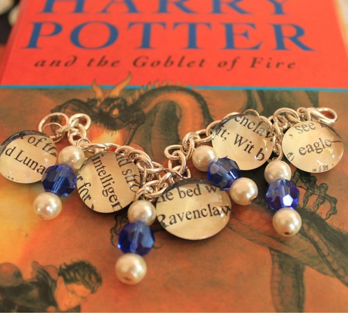  Harry Potter Text Charm Bracelets