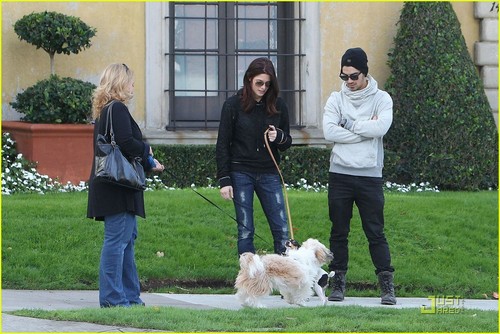  Joe Jonas and Ashley Greene take a walk in Los Angeles (November 24)