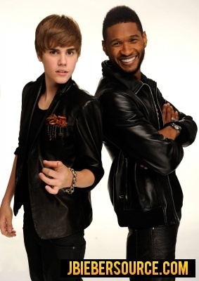  Justin and Usher-AMAs photoshoot