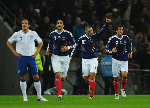 K. Benzema playing for France