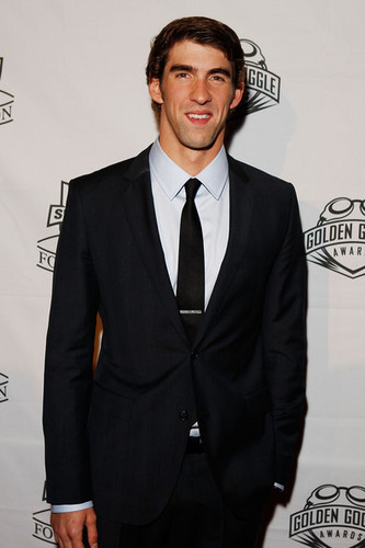 M. Phelps at Golden Goggles Awards